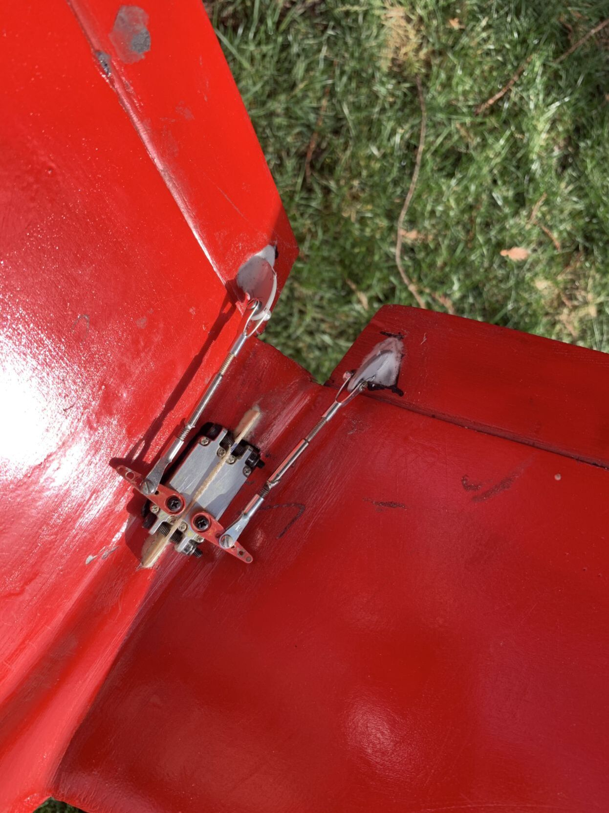 Peter Edridge's radio controlled airplane